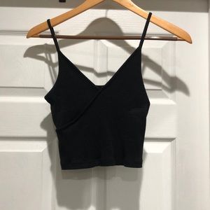 Black tank top